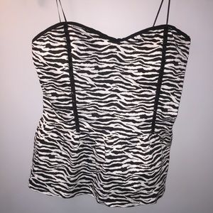 Animal print Halter top